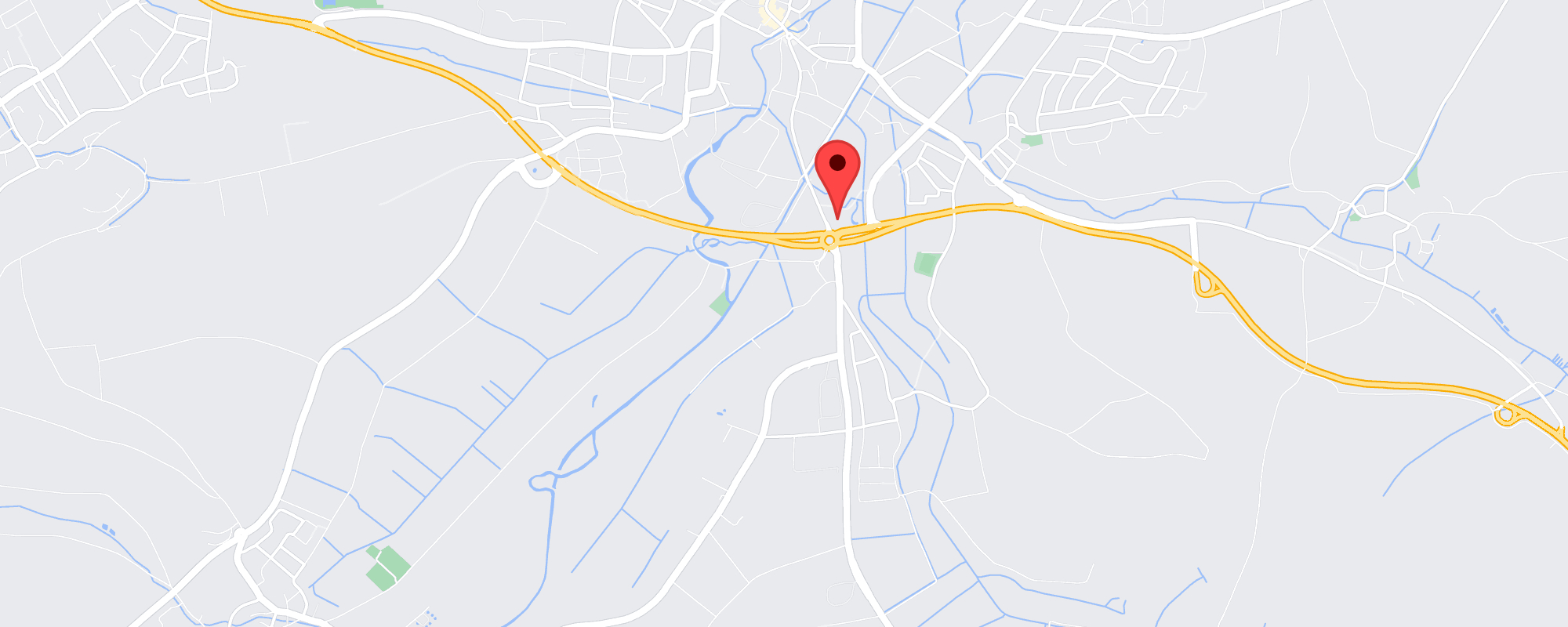Google-Karte mit dem Standort des Autohaus Rossmanith